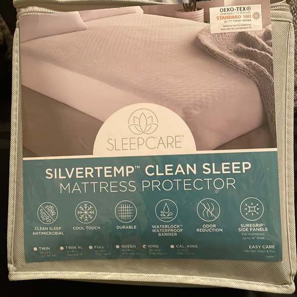 Downlite Bedding Sleepcare Silvertemp Clean Sleep Mattress